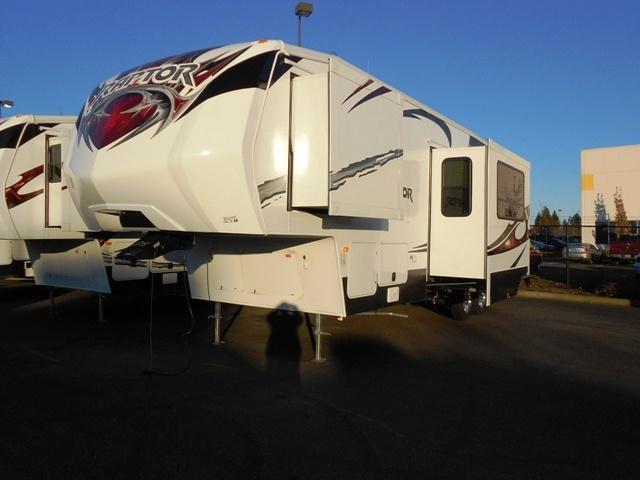 New 2012 Keystone Raptor 297SE Fifth Wheel Toyhauler For Sale